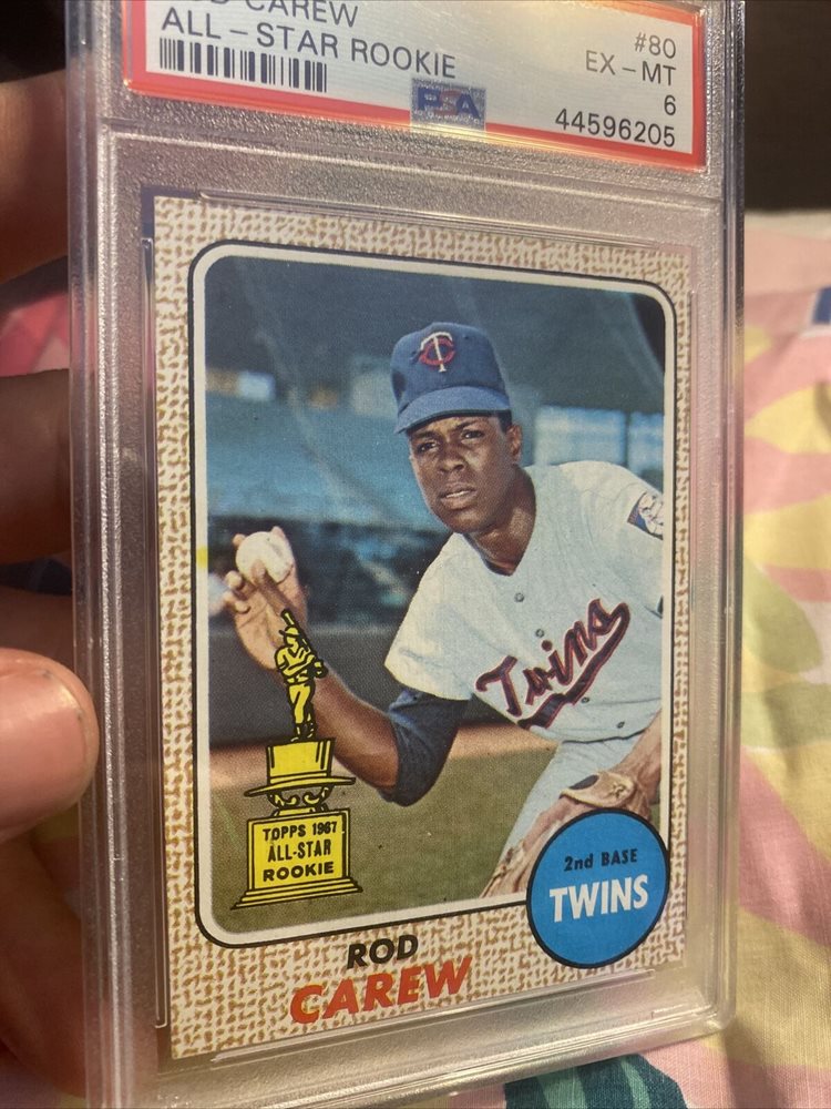 Auction Prices Realized Baseball Cards 1968 Topps Rod Carew ALL-STAR ROOKIE