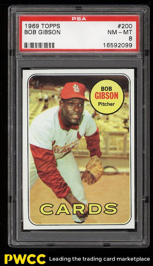 Auction Prices Realized Baseball Cards 1969 Topps Bob Gibson