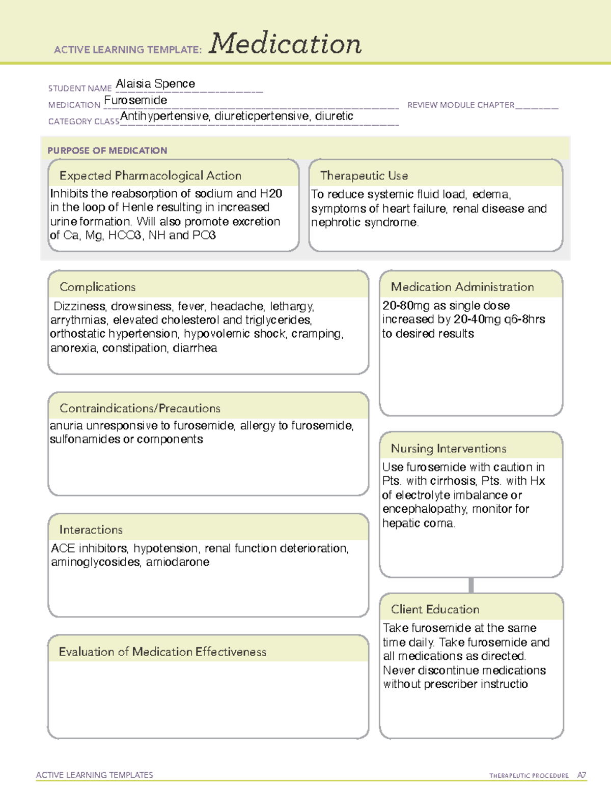 Active Learning Template Medication - prntbl.concejomunicipaldechinu.gov.co