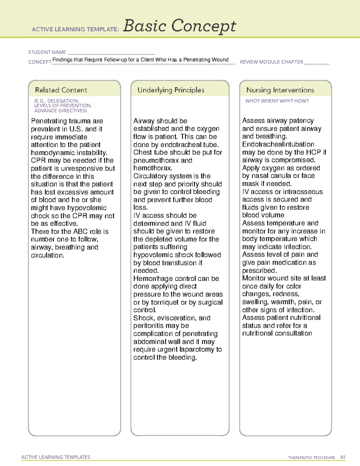 Wound Care