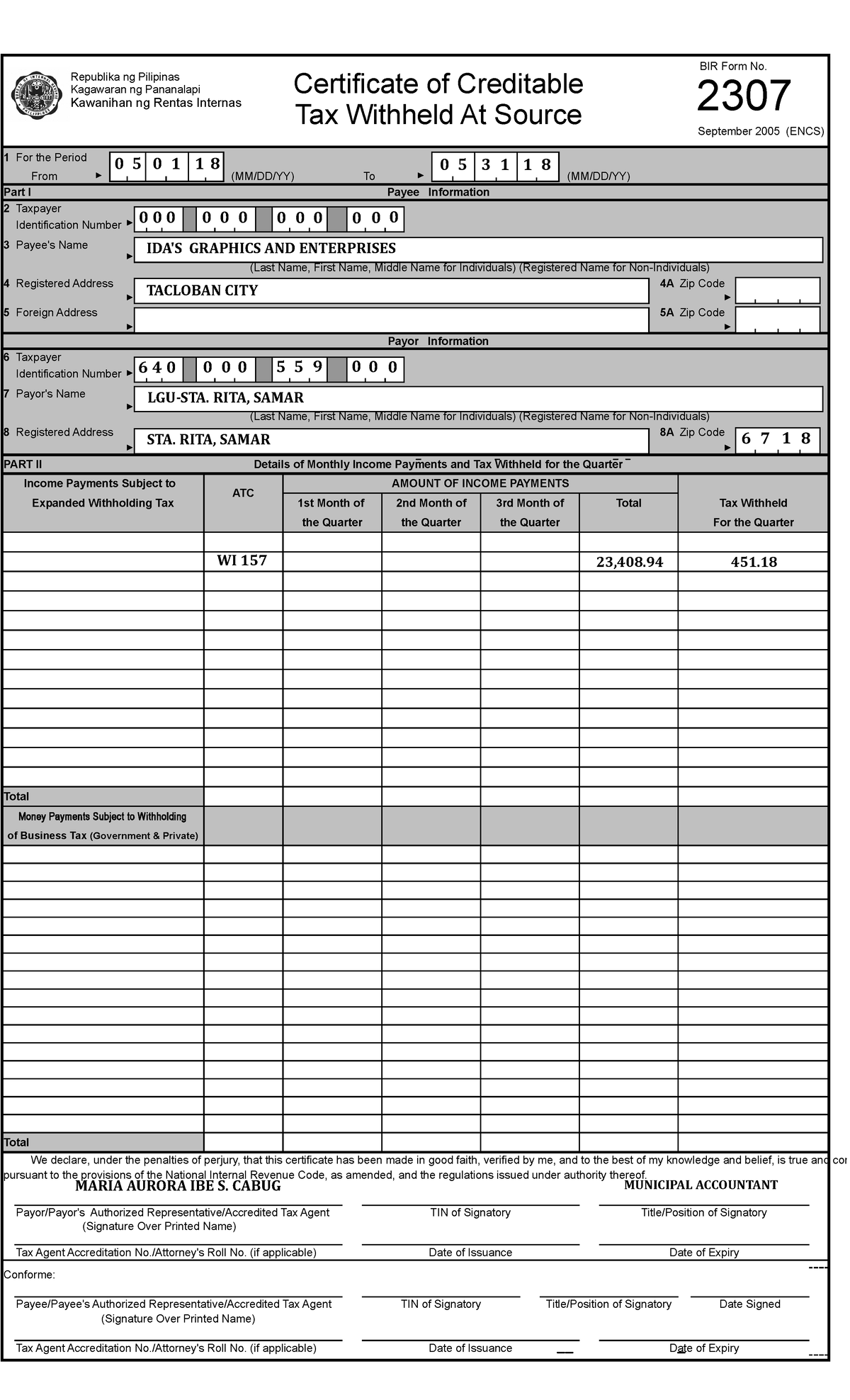 Bir Form 2307 Everything You Need To Know Full Suite - vrogue.co