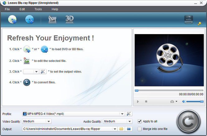 Download Leawo Blu-ray Ripper 4.1.0.0