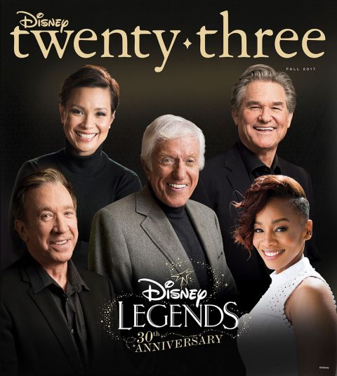 Fall 2017 Disney twenty-three cover