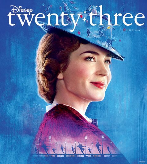 Winter 2018 Disney twenty-three Front cover