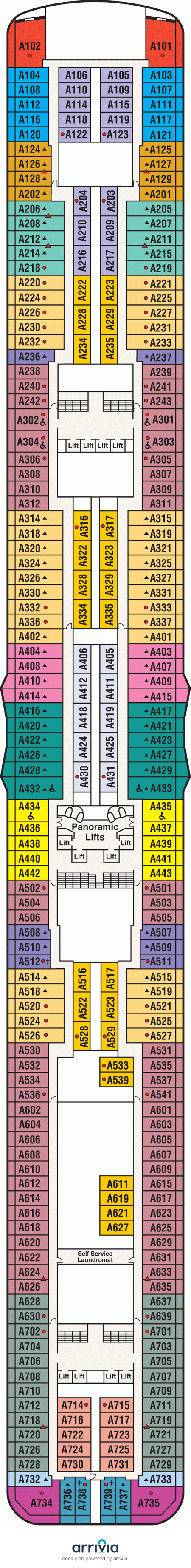 Enchanted Princess Deck Plans