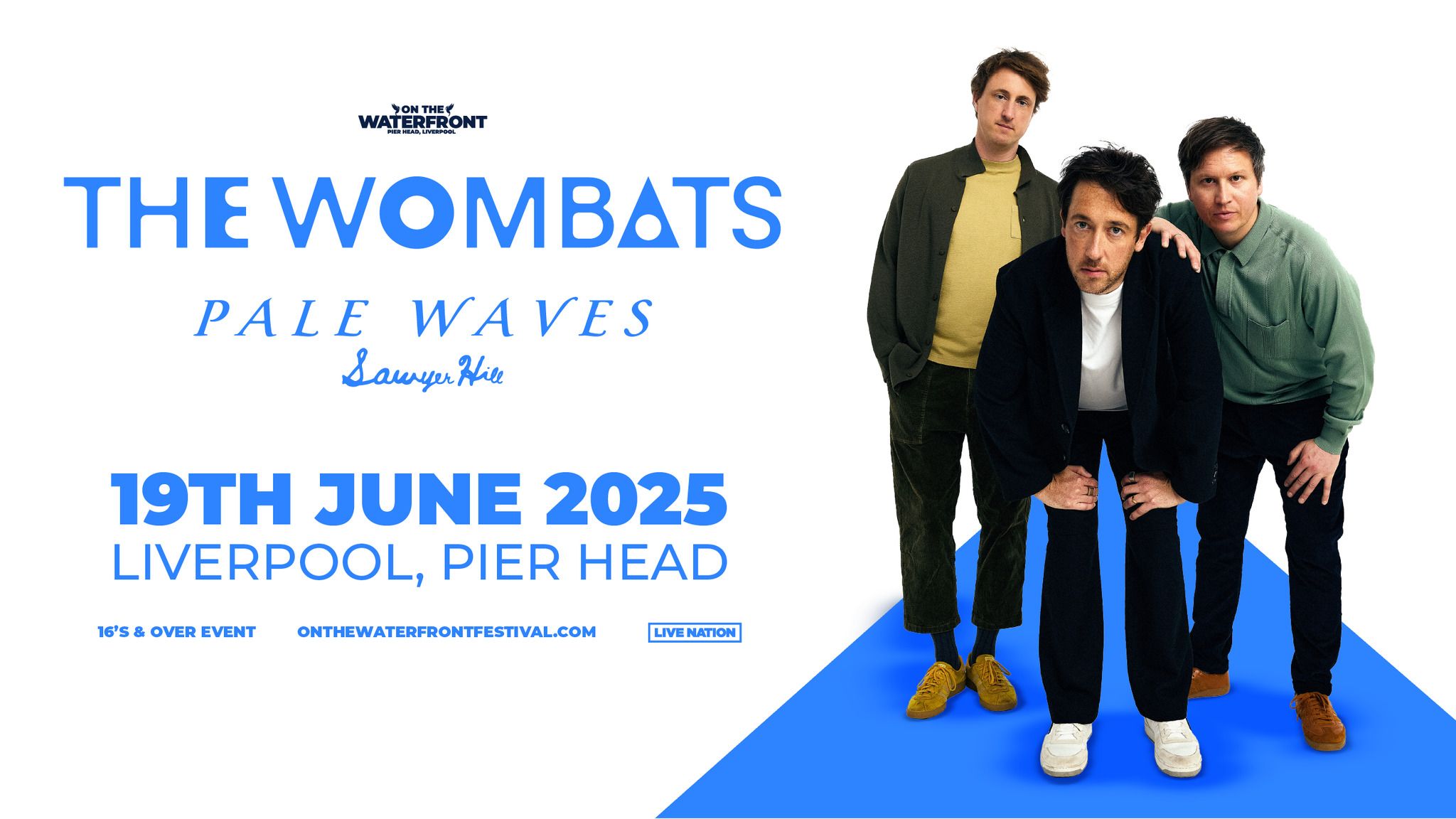 The Wombats come home for iconic On The Waterfront gig in Liverpool 