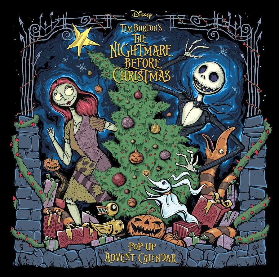 The Nightmare Before Christmas Advent Calendar and PopUp Book Book