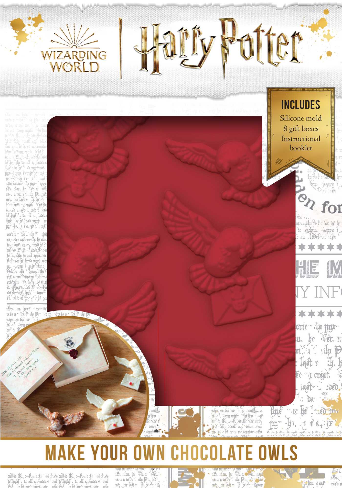 Harry Potter: Make Your Own Chocolate Owls - Book Summary & Video ...