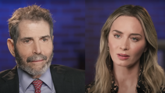 John Stossel and Emily Blunt | Stossel TV