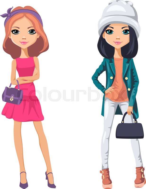 Fashion Girls Vector