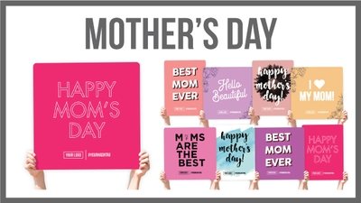 Mother&#39;s Day Greeting Signs