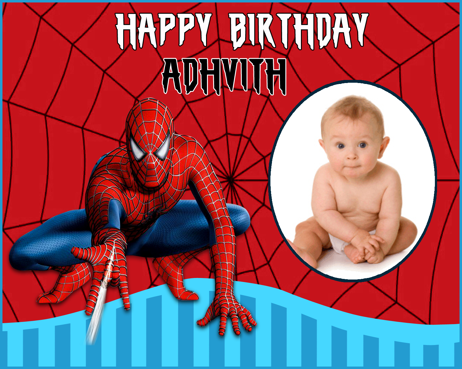 Hình nền Spiderman Background Happy Birthday Super cool