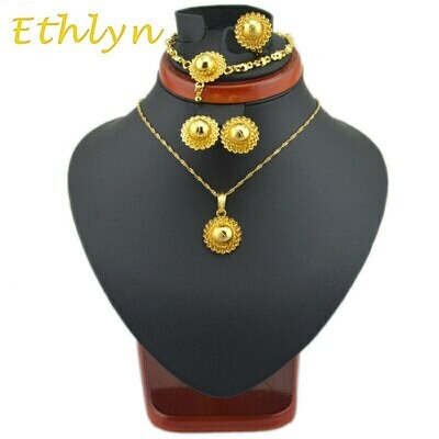 Jewelry-Sets Ethiopian Baby-Girls Eritrean/habesha Ethlyn Cute for S32