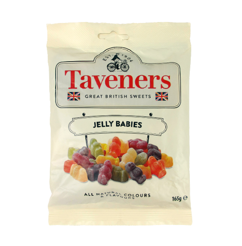 TAVENERS JELLY BABIES 165gm