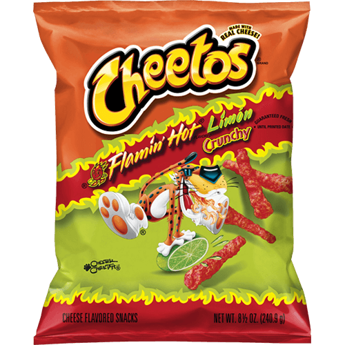 CHEETOS CRUNCY FLAMING HOT LEMON & LIME 226gm