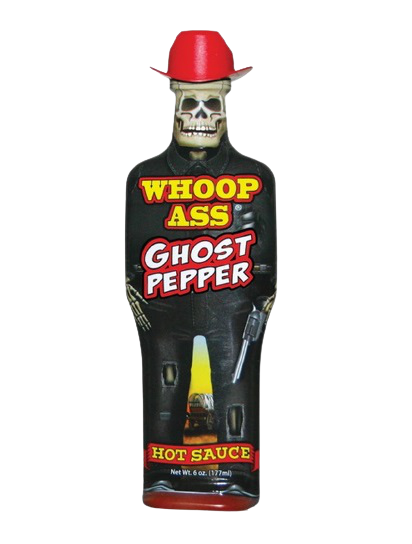 WHOOP ASS GHOST PEPPER HOT SAUCE 177ml