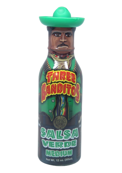 WHOOP ASS THREE BANDITOS SALSA SAUCE 355ml