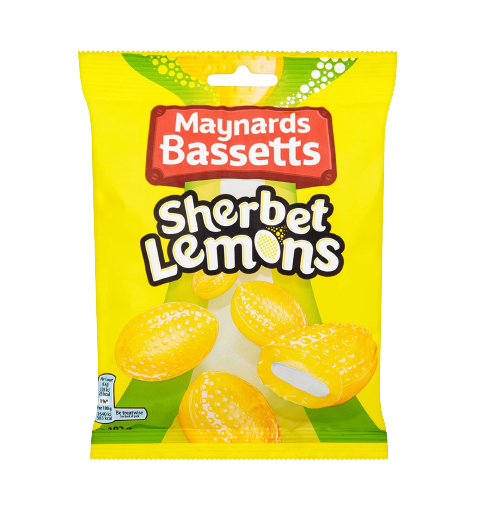 MAYNARDS BASSETTS LEMON SHERBETS 190gm