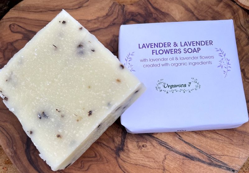 Lavender & Lavender Flower Soap