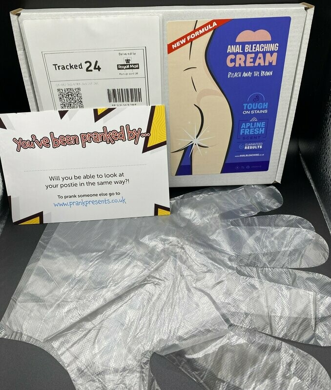 Anal Bleaching Cream - Prank Package