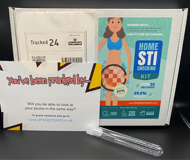 STD Test Kit (Female) - Prank Package