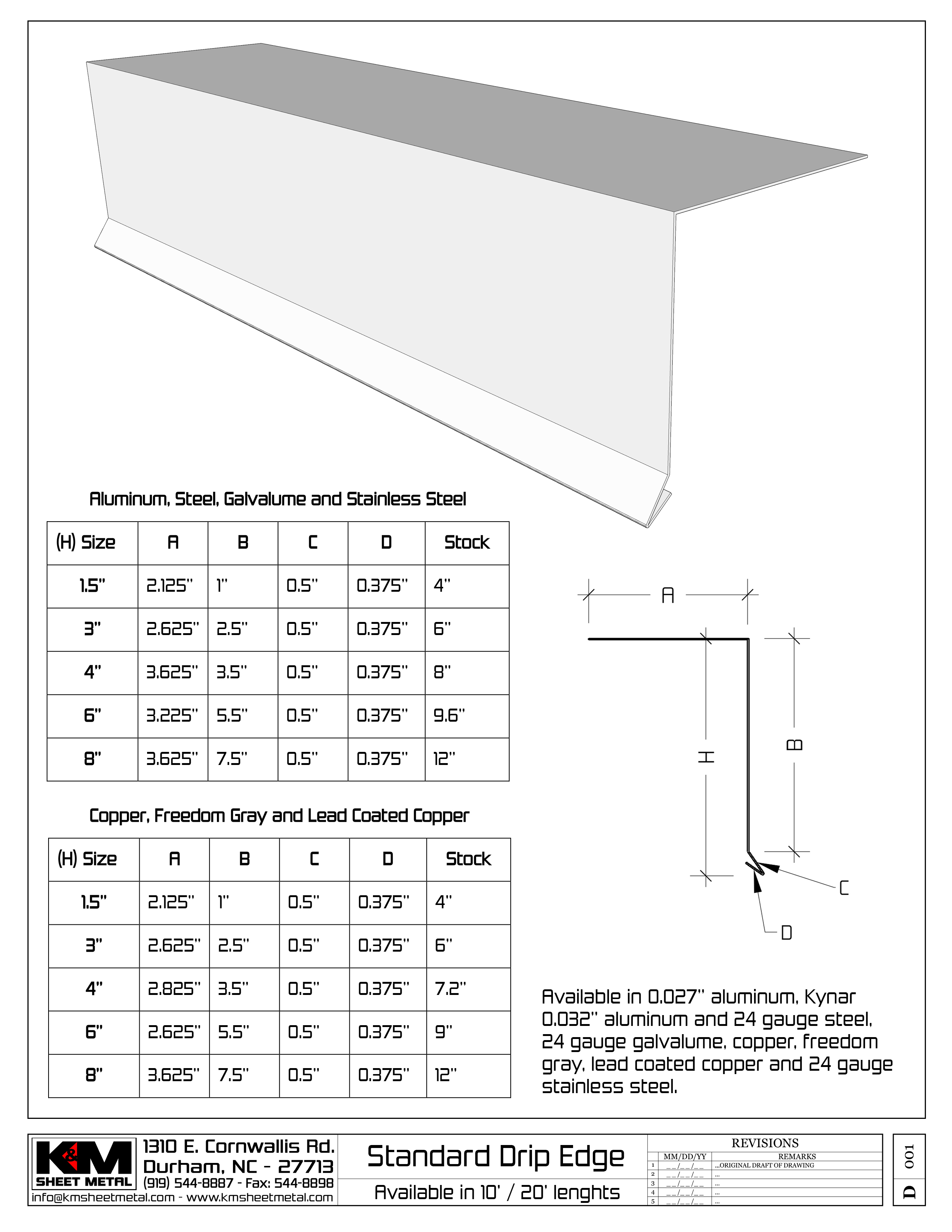 F5 Drip Edge Dimensions Finest Selection | www.oceanproperty.co.th