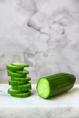 Cucumber slices