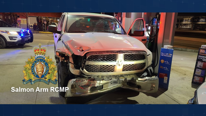 One injured in Trans Canada driving rampage that ended in Salmon Arm ...