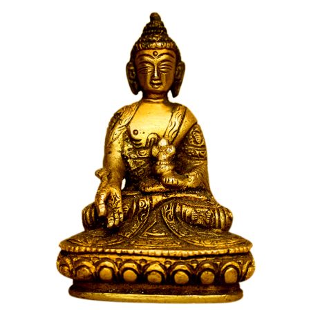 Brass Buddha (Ht-4 Inches)