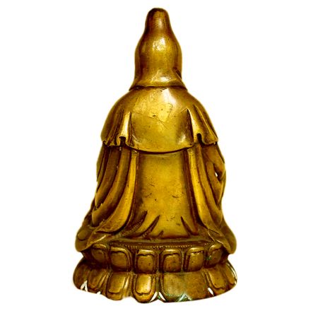 Brass Buddha (Ht-6.2 Inches)