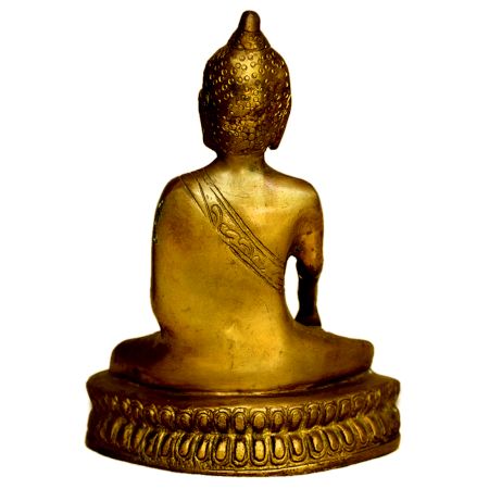 Brass Buddha (Ht-7 Inches)