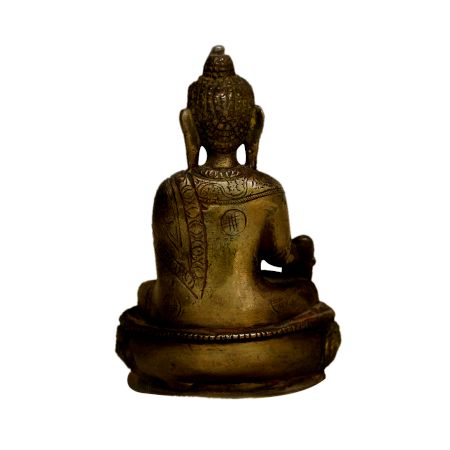 Brass Buddha (Ht-4.7 Inches)