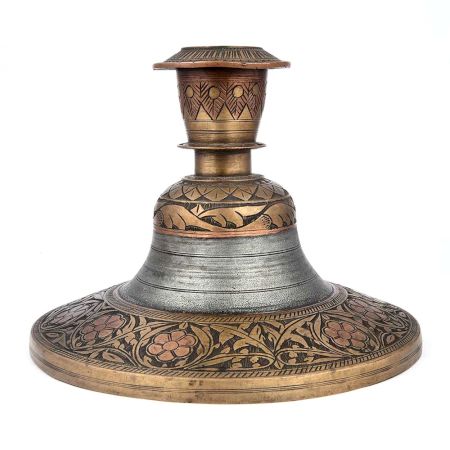 Hand Crafted Engraved Brass Hookah Base Pot