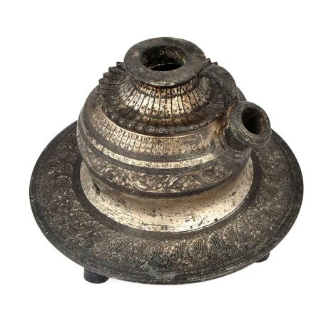 Indian Brass Hookah Base