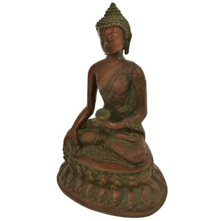 Bronze Buddha with a Bowl in His Hand