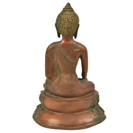 Bronze Buddha with a Bowl in His Hand