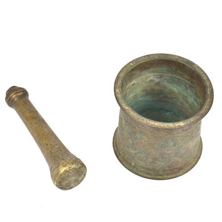 Brass Imam Dasta (Mortar and Pestle)