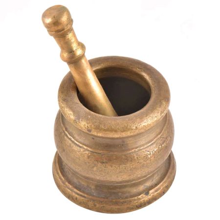 Brass Kutni Mortar and Pestle