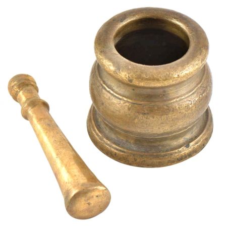 Brass Kutni Mortar and Pestle