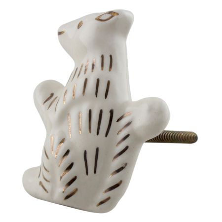 Ground Squirrel Shape Ceramic Dresser Knobs Online