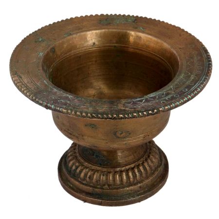 Handcrafted Brass Spittoon