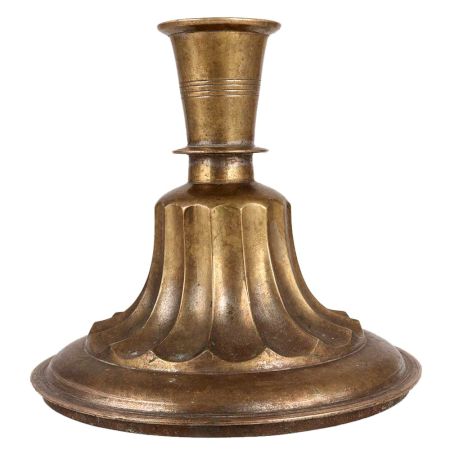 Carved Brass Hookah Base Pot