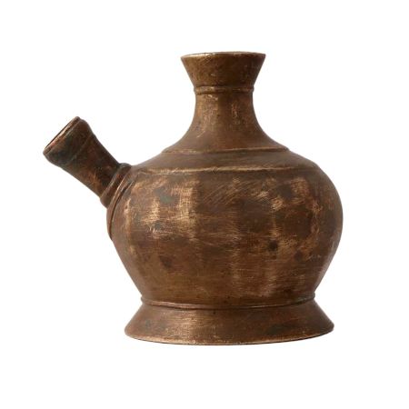 Old Mughal Hookahs Brass Pot