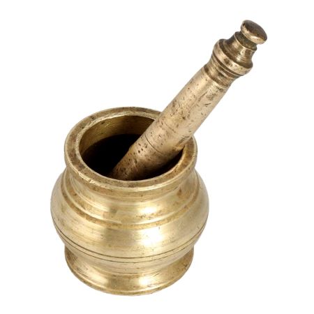 Traditional Mortar & Pestle Spice Grinder