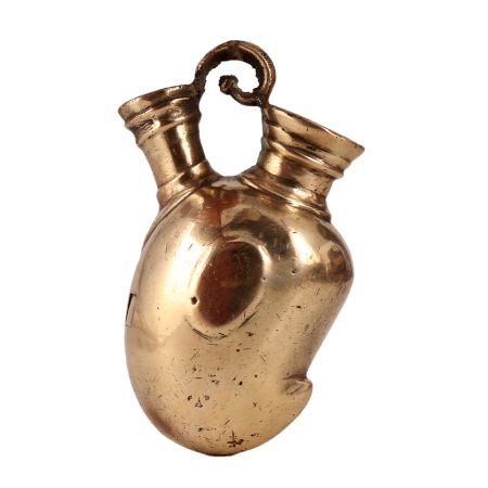 Mango Shaped Brass Hookah Base