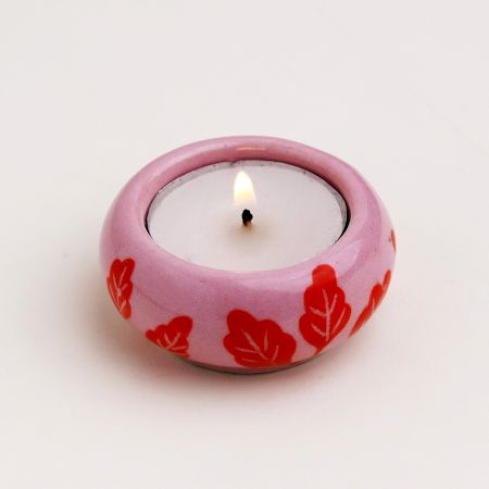 Decorative Ceramic Tea Light Holders in Set of 9