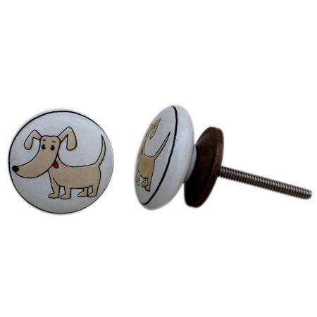 Puppy Flat Kids Knob