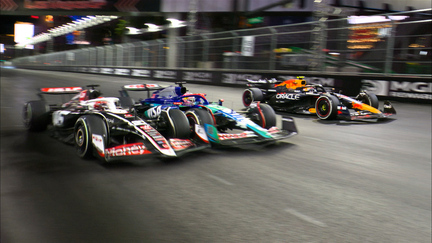 2024 Las Vegas Grand Prix: Perez pulls off brilliant double overtake to take two cars in one corner