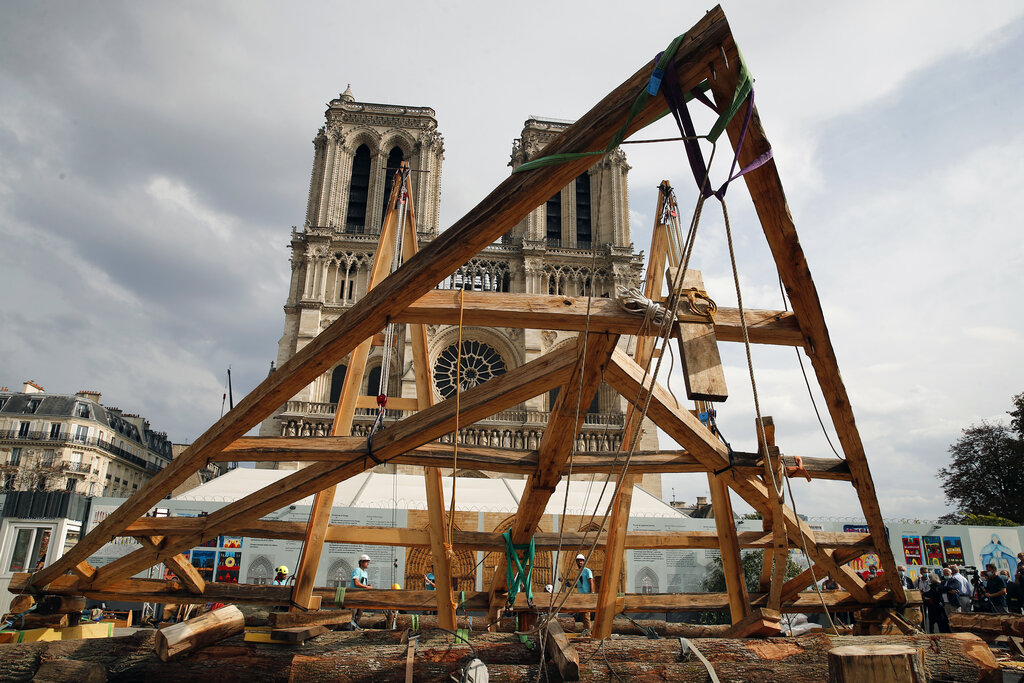 Efforts to rebuild the Notre Dame Cathedral resume Minuteman Militia