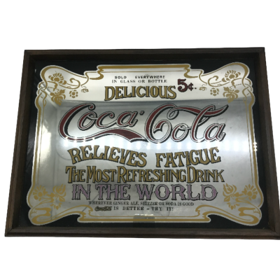 Vintage Coca Cola Mirror